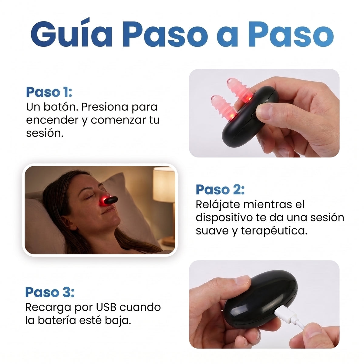Lumira™ Terapia de Luz Roja Nasal